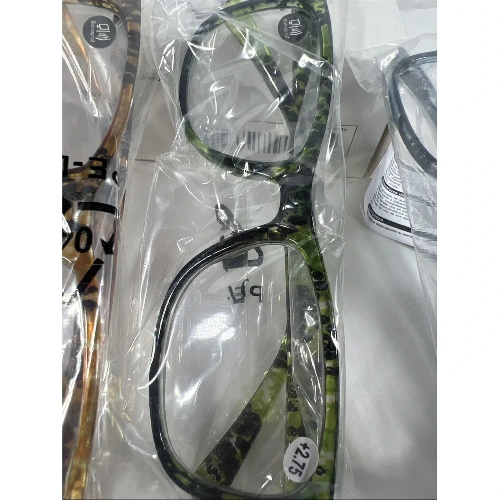 4 Pairs Wenzhou Dongtian Blue Light‎ Reading Glasses +2.75